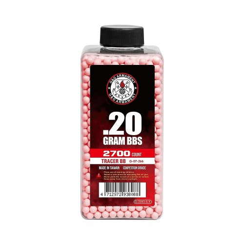 G&G PALLINI TRACCIANTI 0.20G BOTTIGLIA 2700 BB ROSSI [G07266]