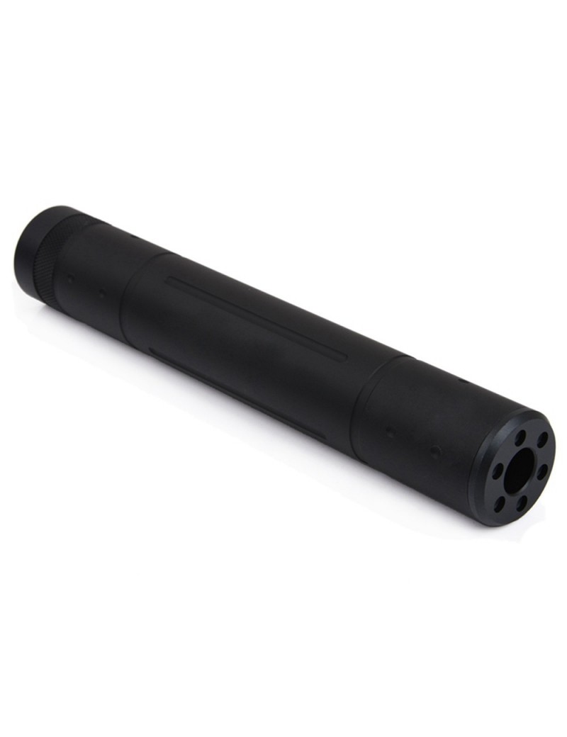 METAL TYPE D SILENCER VERSION 195X31 BLACK [ME2012-B]