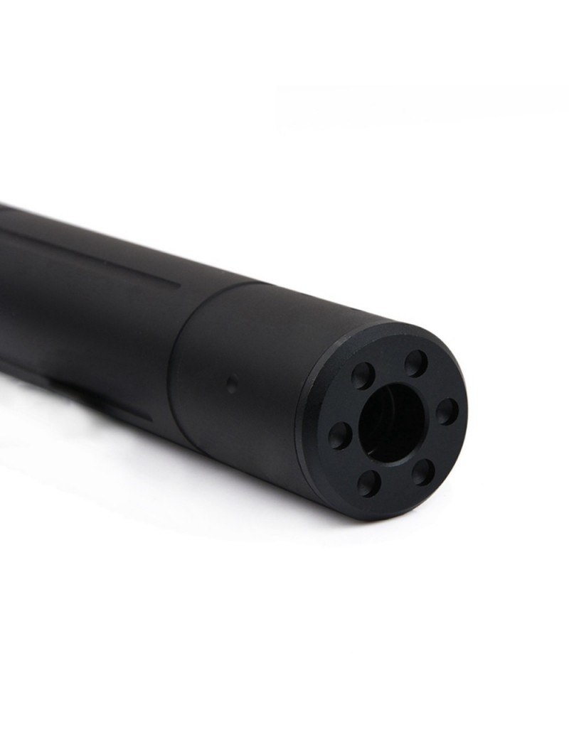 METAL SILENZIATORE TYPE D VERSIONE 195X31 NERO [ME2012-B]