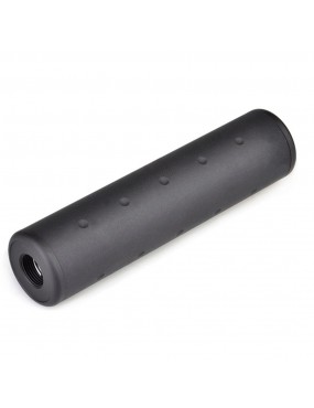 SILENZIATORE FUCILE SOFTAIR 130MM STUBBY SILENCER LONG BLACK BD-0461 BIG  DRAGON