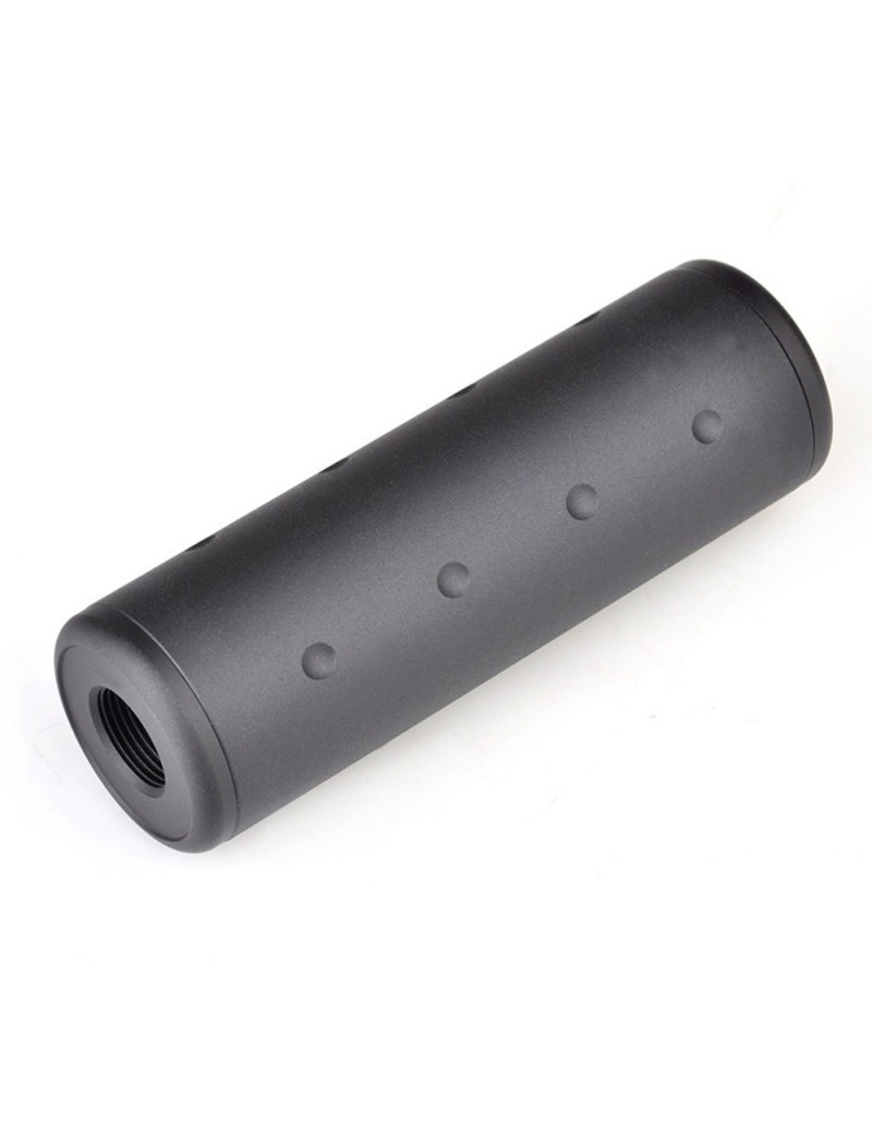 METAL SKULL SILENCER 98MM VERSION BLACK [ME2017-B]