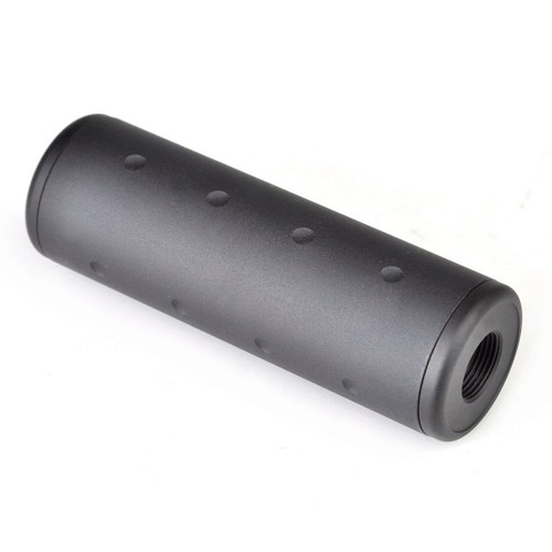 METAL SKULL SILENCER 98MM VERSION BLACK [ME2017-B]