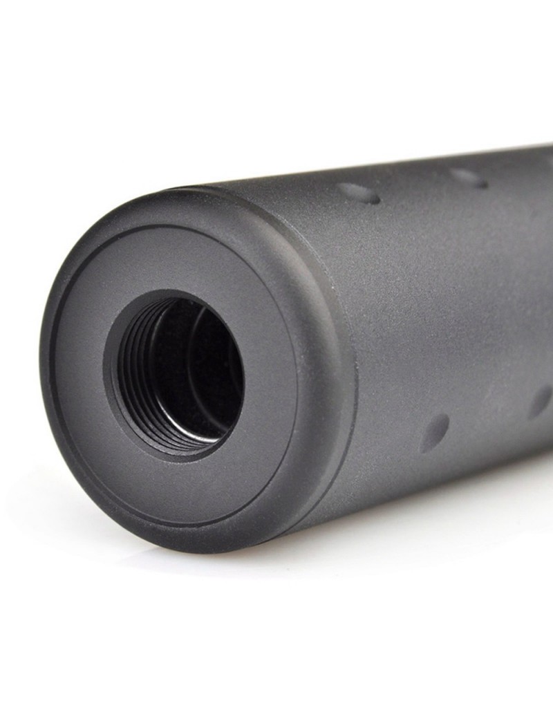 METAL SKULL SILENCER 98MM VERSION BLACK [ME2017-B]