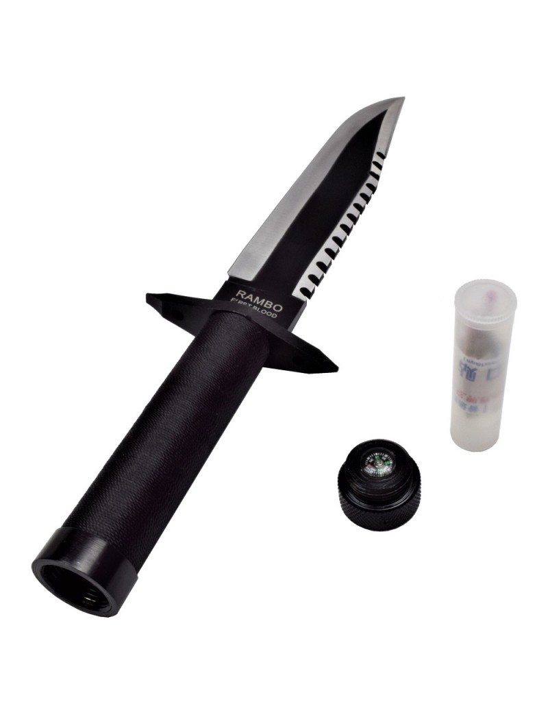 COLTELLO RAMBO 1 CON FODERO  [RM-H1]