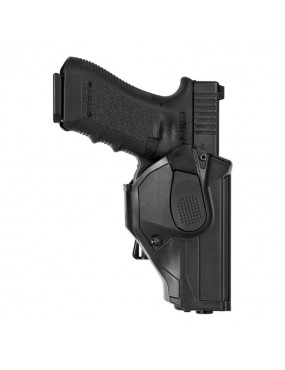 VEGA HOLSTER FONDINA IN POLIMERO STAMPATO AD INIEZIONE CAMA PER GLOCK 17 18...