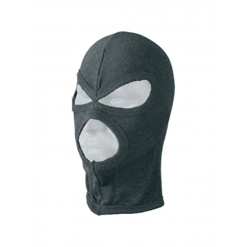 DEFCON BALACLAVA 5  100% SCHWARZE BAUMWOLLE IN EINER GRÖSSE [D5-1935C B]