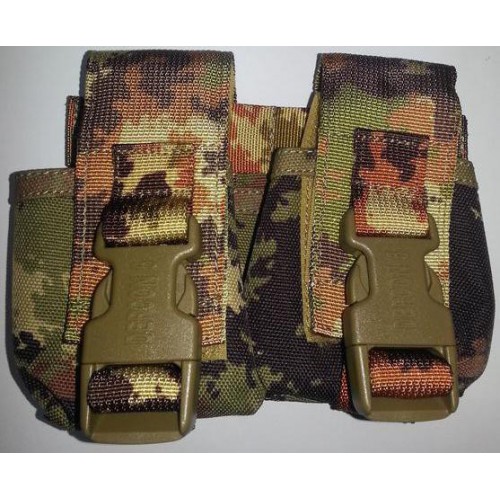 TASCA DOUBLE VEGETATA PORTA GRANATE  [D5-GP02 VI]