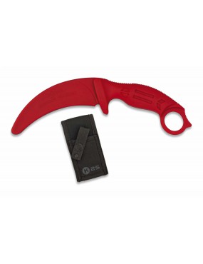 RED TRAINING KARAMBIT KNIFE 23.4 Cm K25 [32335]