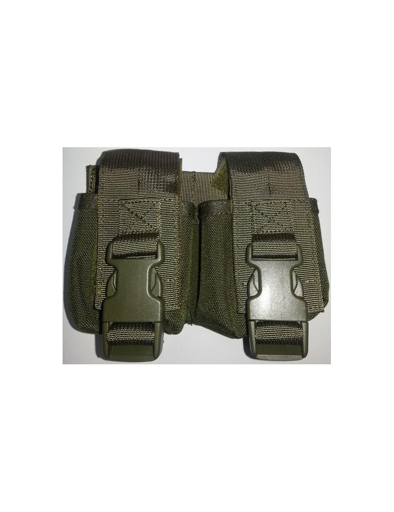 DOPPELTE GRÜNE GRANATENTASCHE  [D5-GP02 OD]