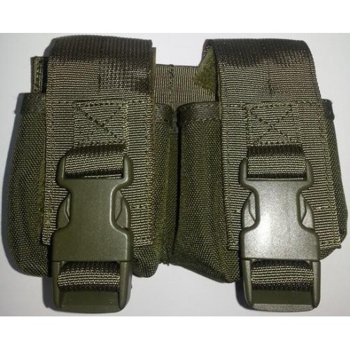 DOPPELTE GRÜNE GRANATENTASCHE  [D5-GP02 OD]