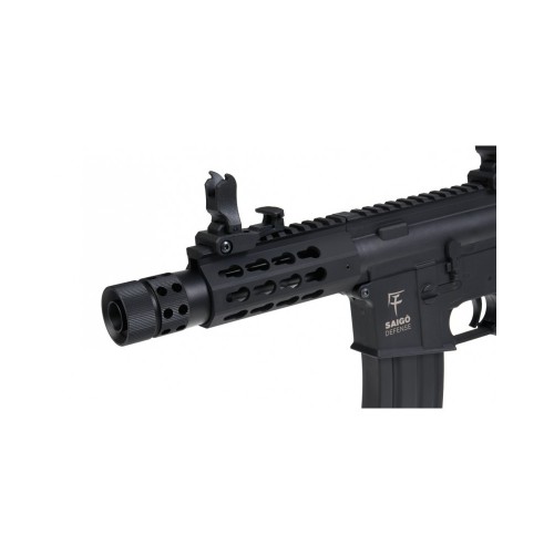 SAIGO DEFENSE KENJI SHORT BLACK COMBO AEG [SGM4002BC]