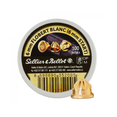 SELLIER & BELLOT MUNIZIONI A SALVE 6MM 100 PEZZI [SB6]