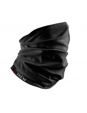 XTECH TUBULAR BANDANA / THERMAL NECK WARMER X-TUBE FROM +15 TO -15 COLOR BLACK ONE SIZE [SCALDACOLLO X-TUBE NERO]