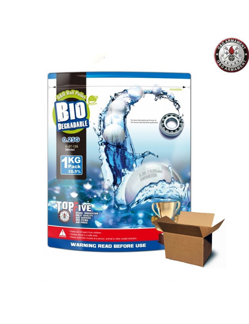 G&G PALLINI BIO 0,25G BIANCHI [G&G BIO 0.25]