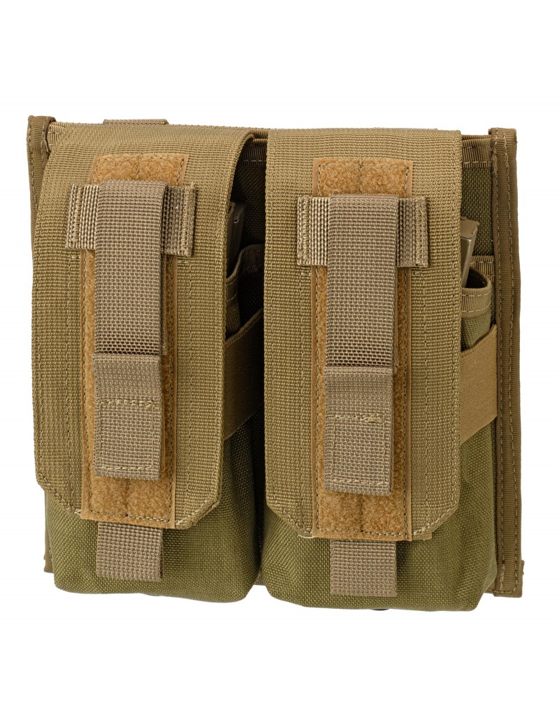 DEFCON 5 PORTA CARICATORE DOPPIO A MOLLE M4/AK COYOTE TAN  [D5-M4AKD CT]