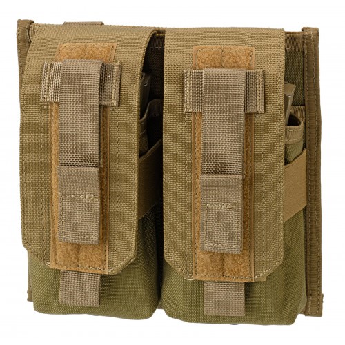DEFCON 5 PORTA CARICATORE DOPPIO A MOLLE M4/AK COYOTE TAN  [D5-M4AKD CT]