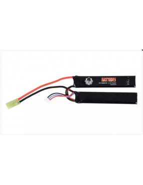 BATERÍA LIPO 7.4V 1100MAH 25C(2PC) DUEL CODE [AC13215]