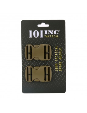 SPARE BUCKLE TACTICAL INC 101 38 MM SET 2 PCS [245182]