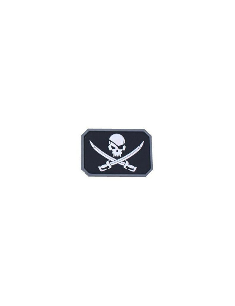 PARCHE DE CALAVERA PIRATA EMERSON EN PVC [EM5553D]