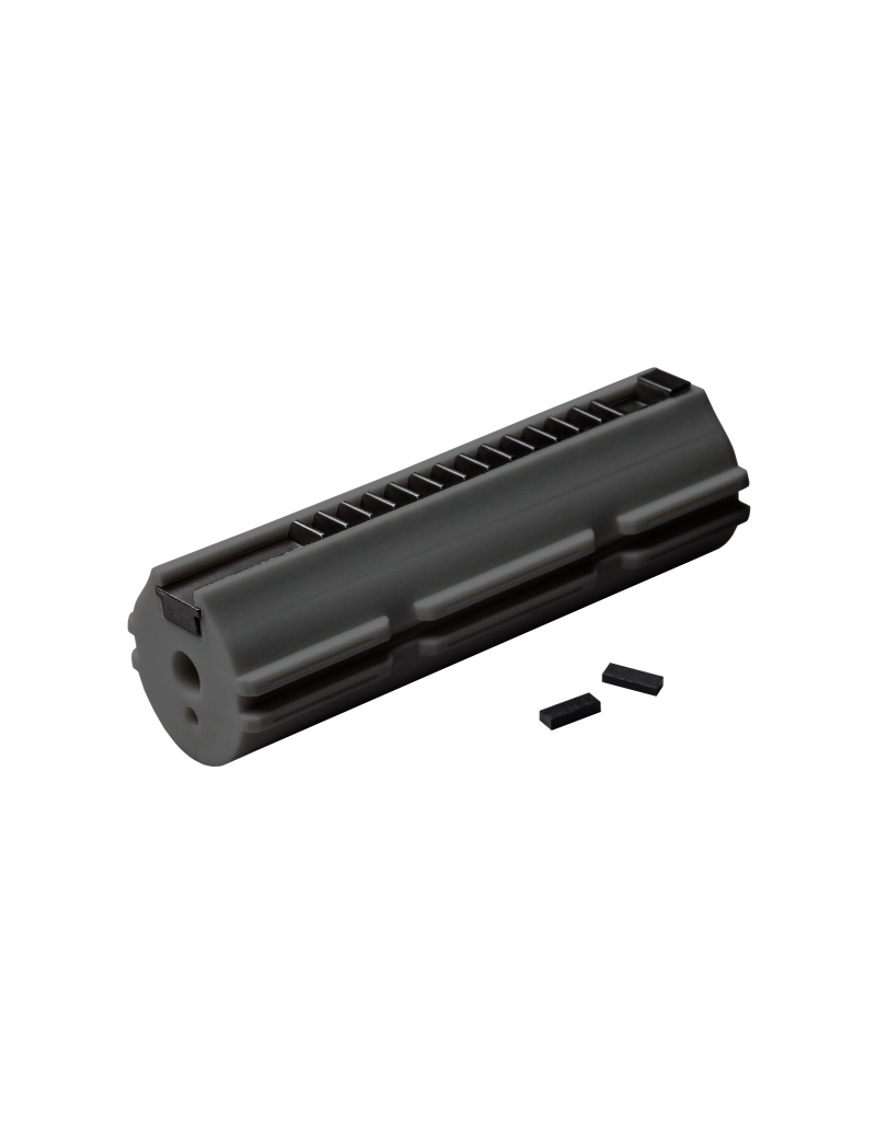 PISTONE ZERO-SHOCK IN TECNOPOLIMERO CARICATO FIBRA DI CARBONIO FULL METAL RACK 14 DENTI FPS (PM04CF)