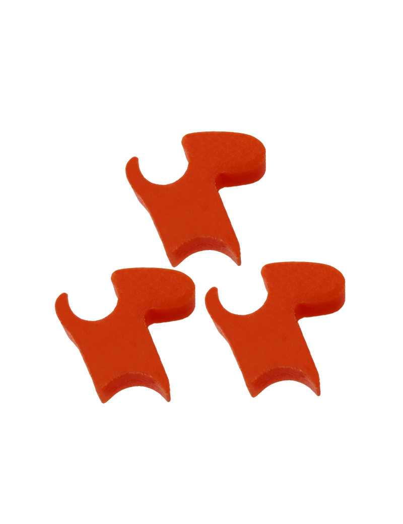 SET TRE PEZZI DI DELAYERS IN TECNOPOLIMERO CARICATO STUDIATI ESPRESSAMENTE PER RAFFICHE VELOCI (DL04) SET TRE PEZZI DI DELAYERS IN TECNOPOLIMERO CARICATO STUDIATI ESPRESSAMENTE PER RAFFICHE VELOCI (DL04)