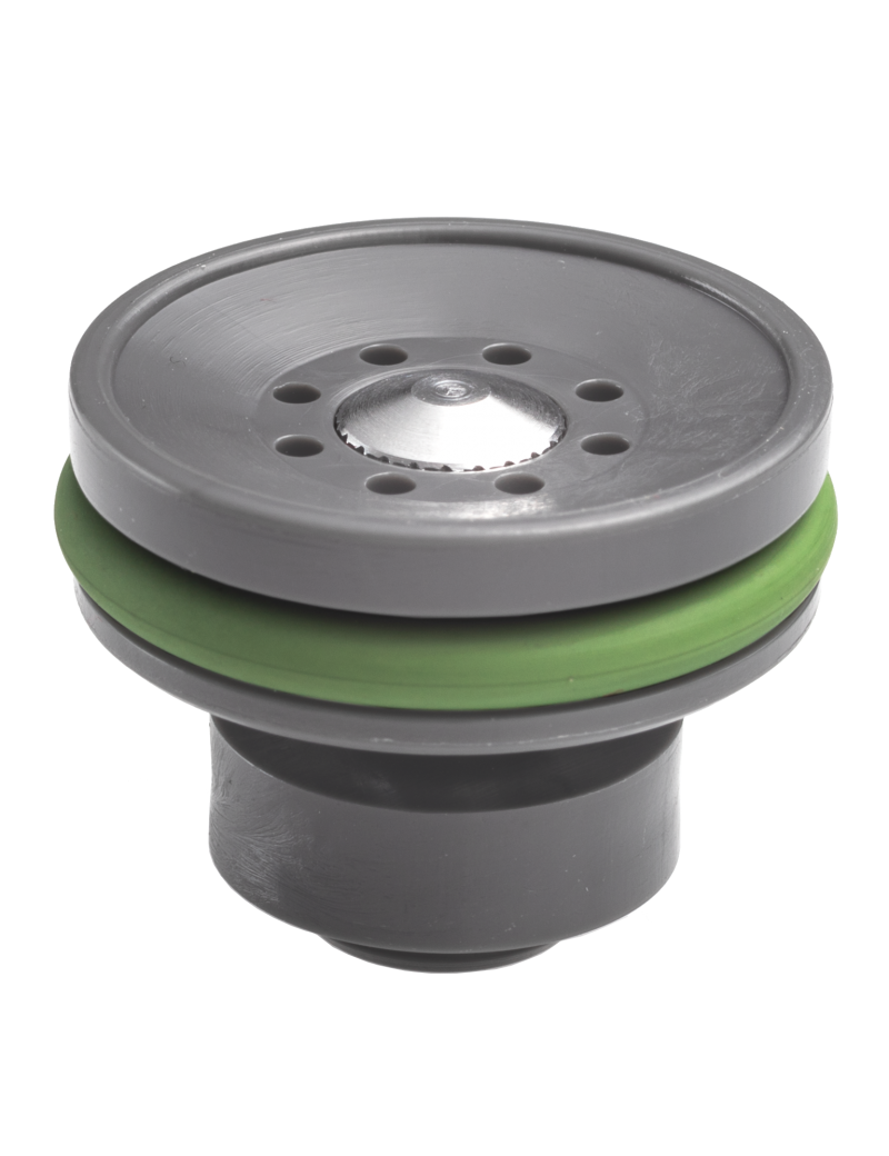 TESTA PISTONE IN TECNOPOLIMERO RINFORZATO, CONCEPITA PER RAFFICHE VELOCI E PER MIGLIORARE LA SILENZIOSITA’ DELLA REPLICA (TPAVP) TESTA PISTONE IN TECNOPOLIMERO RINFORZATO, CONCEPITA PER RAFFICHE VELOCI E PER MIGLIORARE LA SILENZIOSITA’ DELLA REPLICA (TPAVP)