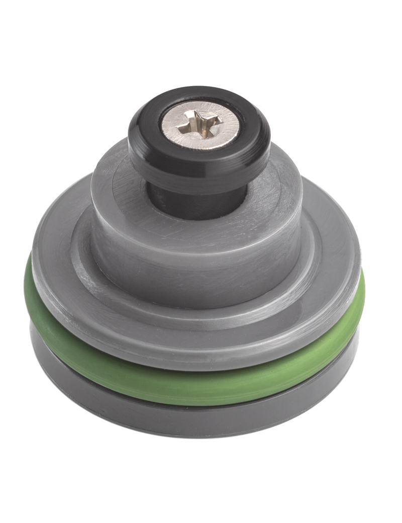 TESTA PISTONE IN TECNOPOLIMERO RINFORZATO, CONCEPITA PER RAFFICHE VELOCI E PER MIGLIORARE LA SILENZIOSITA’ DELLA REPLICA (TPAVP)