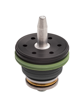 TESTA PISTONE AIR BRAKE CUSCINETTATA IN POM CON DOPPIO OR E REGOLAZIONE ANGOLO AGGANCIO PISTONE (XPAA)
