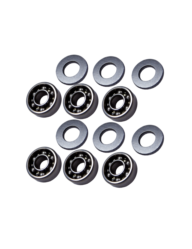 BOCCOLE DA 8 MM CUSCINETTATE APERTE PER A&K MINIMI / M60 / MK43 (B8M60) BOCCOLE DA 8 MM CUSCINETTATE APERTE PER A&K MINIMI / M60 / MK43 (B8M60)