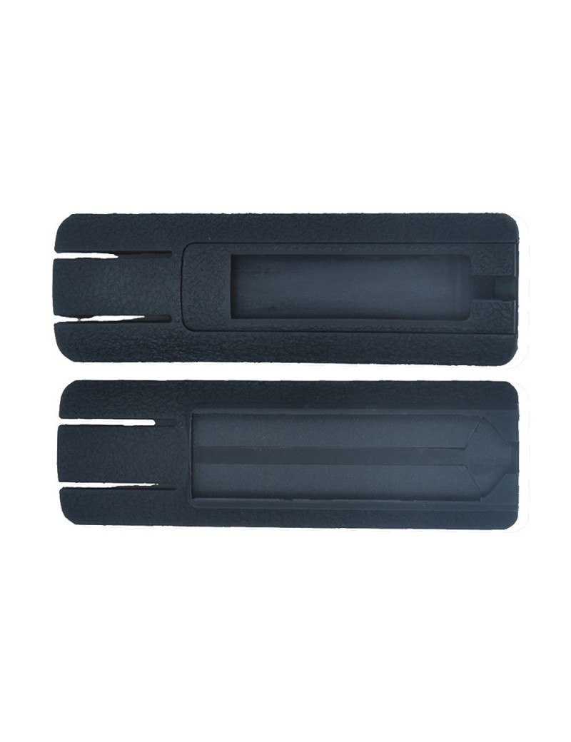 MP SET 2 COUVERCLE COULISSANT 20MM AVEC POCHETTE POUR TÉLÉCOMMANDE NOIR [MP2004-B]