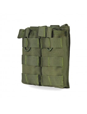 PORTA CARGADORES  DOBLE WOSPORT OLIVE DRAB [WO-MG12V]