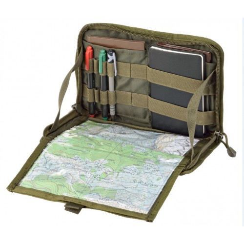 OUTAC PANNELLO DI COMANDO TASCA PORTA MAPPA OLIVE DRAB [OT-COP01 OD]