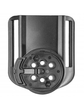 VEGA HOLSTER PASSANTE IN POLIMERO ROTATIVO COLORE NERO [8K43N]