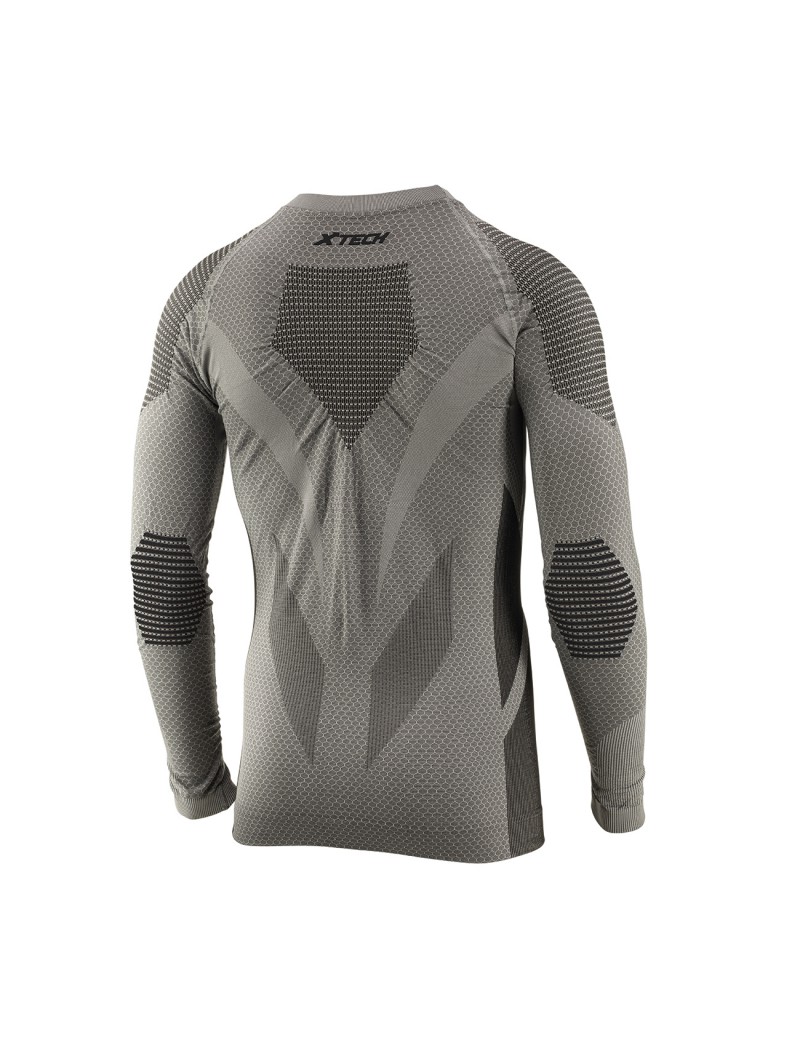 XTECH SHARK THERMAL SHIRT LONG SLEEVE GRAY [MAGLIA SHARK]