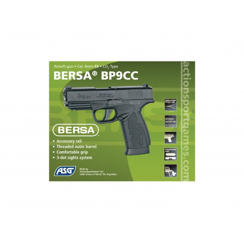BERSA BP9CC CO2 GAS FULL METAL BLOWBACK FULL METAL [17308]
