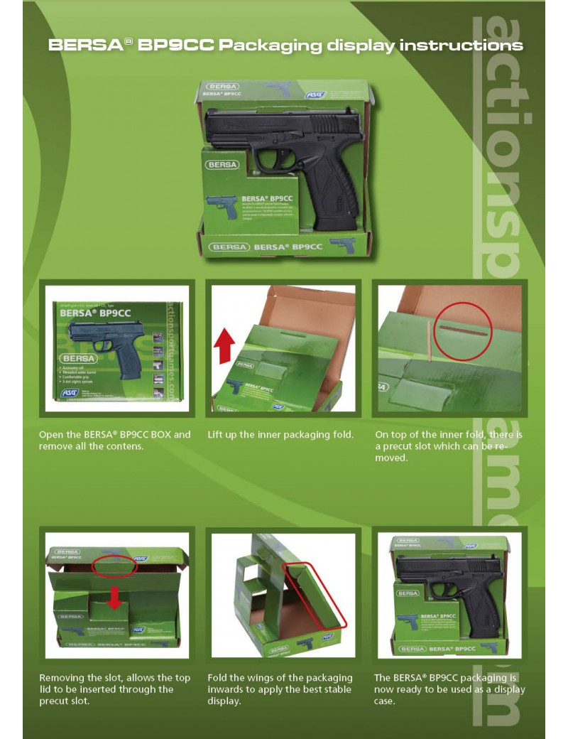 BERSA BP9CC CO2 GAS FULL METAL BLOWBACK FULL METAL [17308]