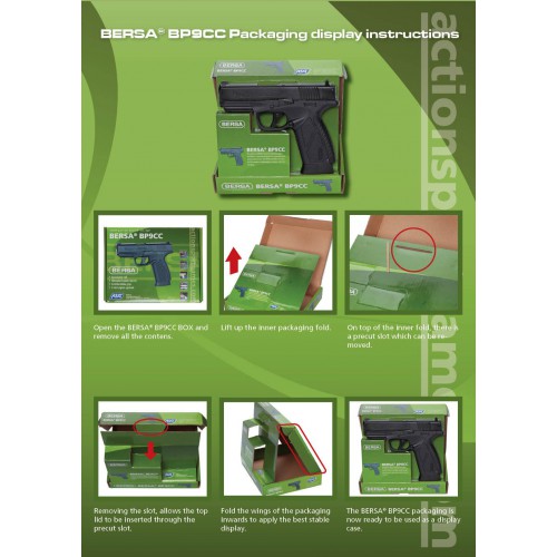 BERSA BP9CC CO2 GAS FULL METAL BLOWBACK FULL METAL [17308]
