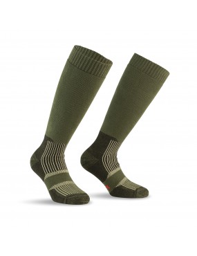 CALCETINES VERDES TÉRMICOS X TECH WARRIOR DE -5°C A +10°C [CALZA WARRIOR VERDE]