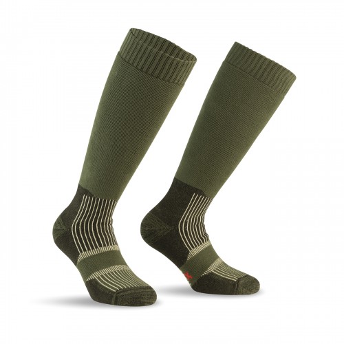 XTECH GRÜNE THERMALSOCKE WARRIOR VON -5 ° C BIS + 10°C [CALZA WARRIOR VERDE]