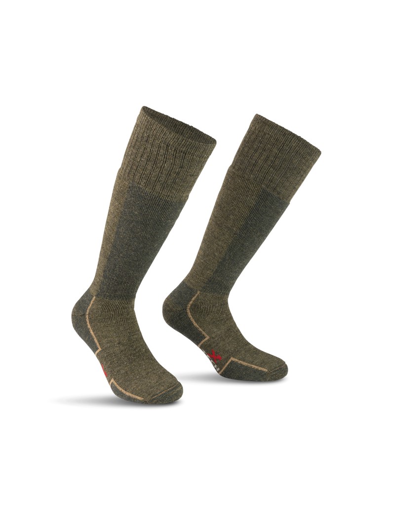 XTECH WOLF TECHNICAL THERMAL SOCKS FROM -20 ° C TO + 5 ° C GREEN [CALZA WOLF VERDE]