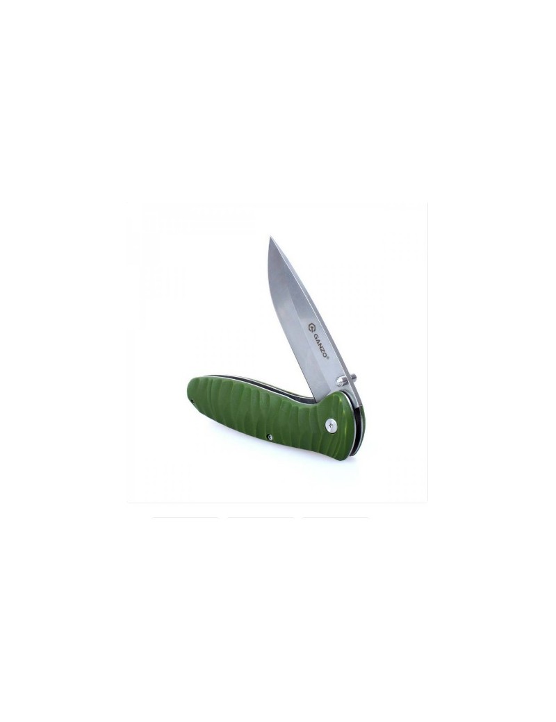 COLTELLO RICHIUDIBILE GANZO COLORE VERDE [G6252-GR]