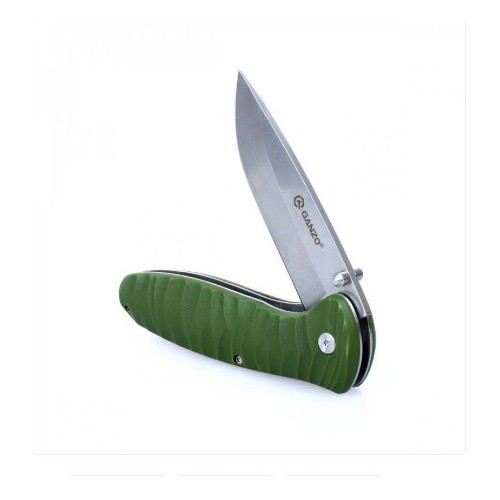 COLTELLO RICHIUDIBILE GANZO COLORE VERDE [G6252-GR]