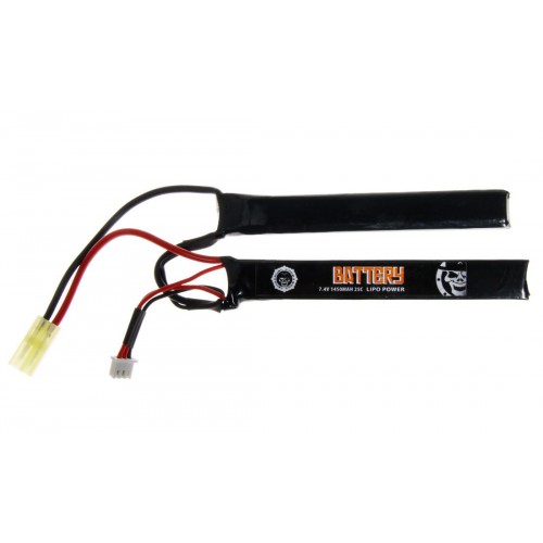 DUEL CODE LIPO 7.4V 1450 MAH 25C BATTERY [AC12845]