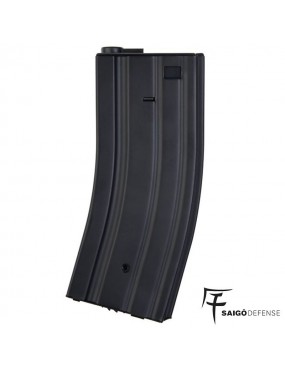 MAGAZINE METAL AEG M4 330 RDS NOIR SAIGO DEFENSE [SGA0024B]