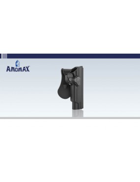 AMOMAX BLACK RIGID HOLSTER FOR 1911 5" [AM-1911G2] 2