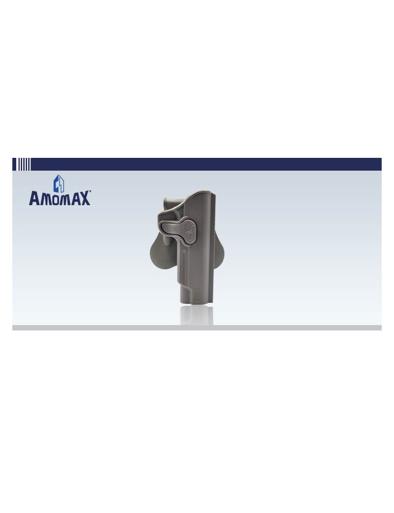 ETUI RIGIDE AMOMAX DARK POUR 1911 5" [AM-1911G2FDE]