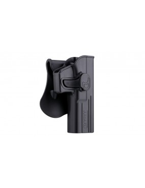 AMOMAX SCHWARZES STARRES HOLSTER FÜR G 17/22/31 [AM-G17G2]