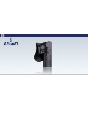 AMOMAX SCHWARZES STARRES HOLSTER FÜR G 17/22/31 [AM-G17G2] 2