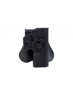 FUNDA RÍGIDA AMOMAX NEGRA PARA GLOCK [AM-GAG]