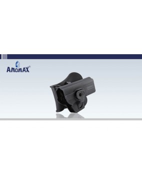 AMOMAX FONDINA RIGIDA NERA PER GLOCK [AM-GAG] 2